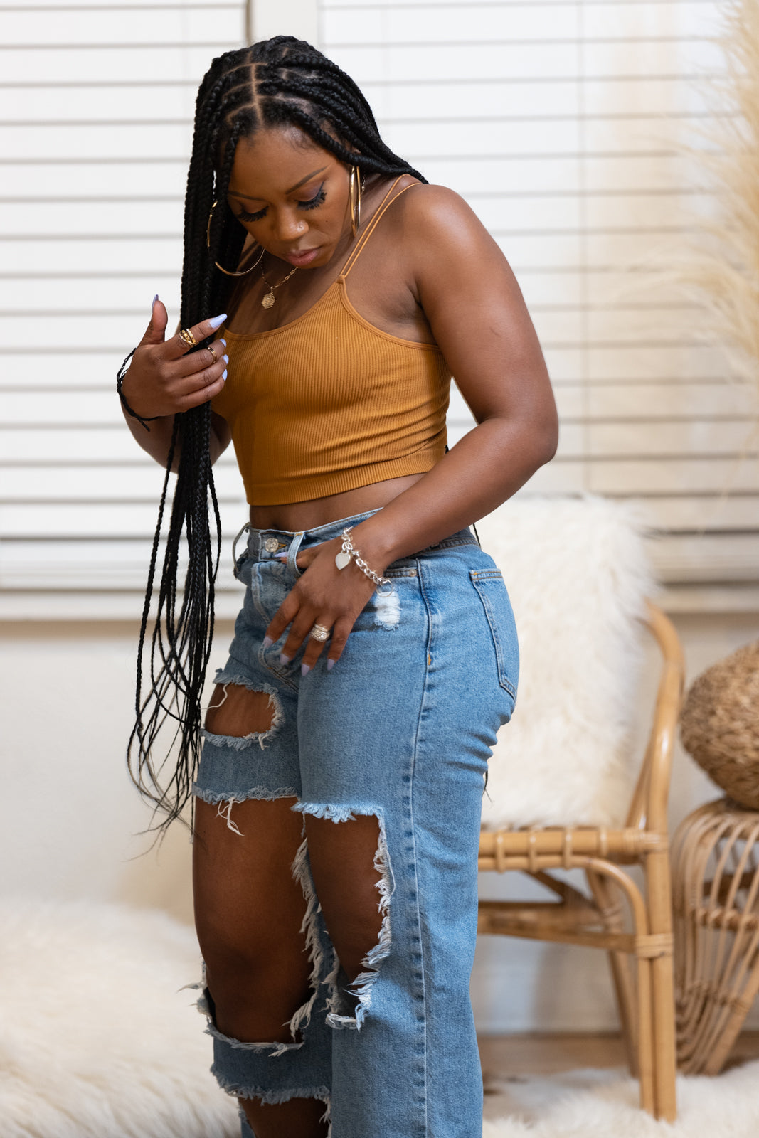 Remi Ribbed Crop Top