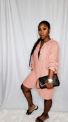 Kai Oversized Blush Pink Romper