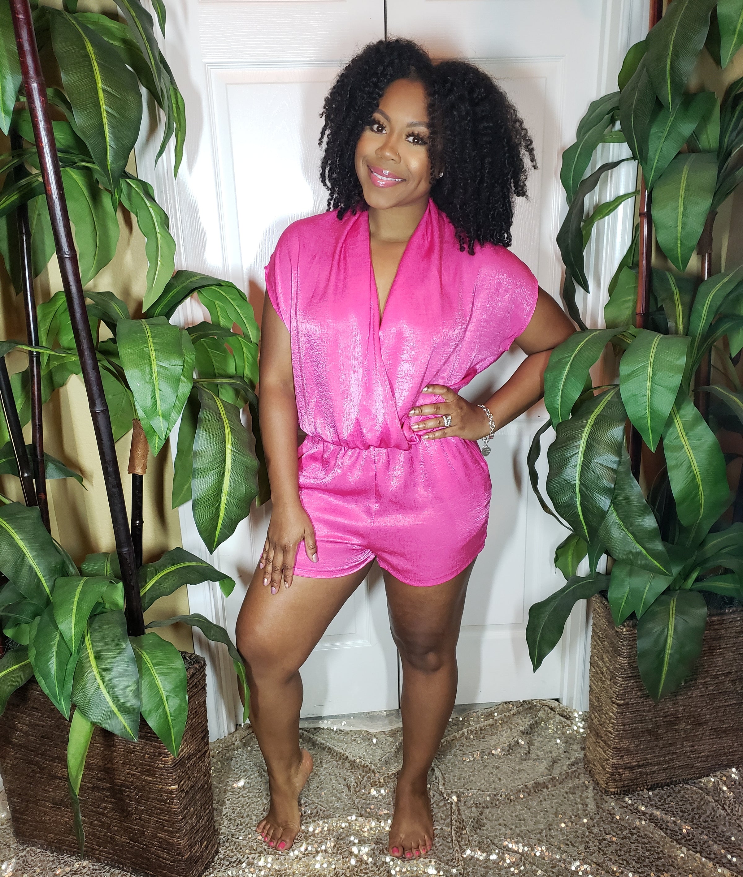 Pinky Romper