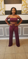 Rilee Satin Two Piece Set