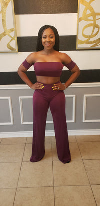 Rilee Satin Two Piece Set