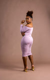 Erin Off Shoulder Midi