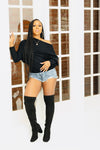 Off the Shoulder Sweater